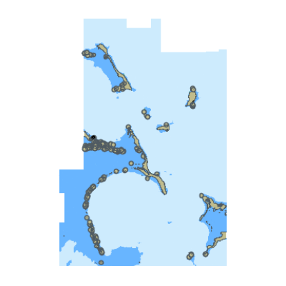 Picture of Bahamas - Crooked Island Passage &amp; Exuma Sound