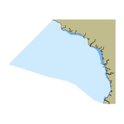 Picture of Georgian coast, Black Sea