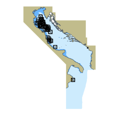 Picture of Adriatic sea and Ionian sea