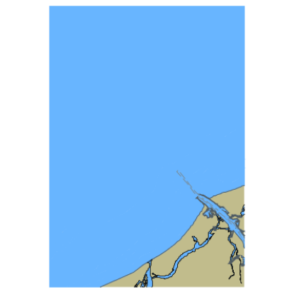 Picture of Baltic Sea. Gulf of Riga. Approaches to the Port of Riga
