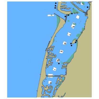 Picture of Gulf Intracoastal Waterway - Clearwater Harbor and Clearwater Pass